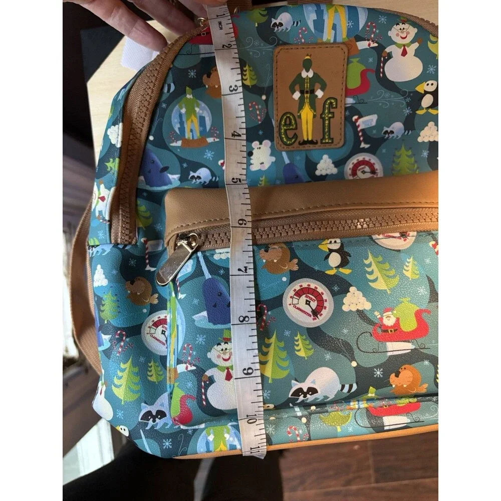 New Buddy The Elf North Pole 11.5”  Mini Backpack Bioworld